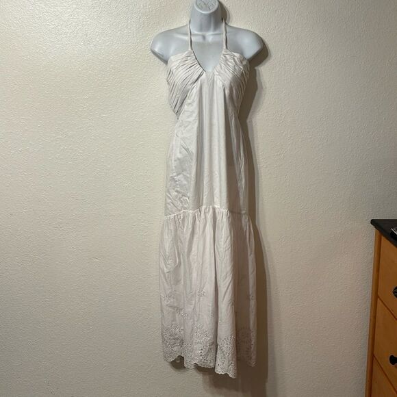 Jason Wu Halter Neck Maxi Dress Medium - Picture 1 of 6